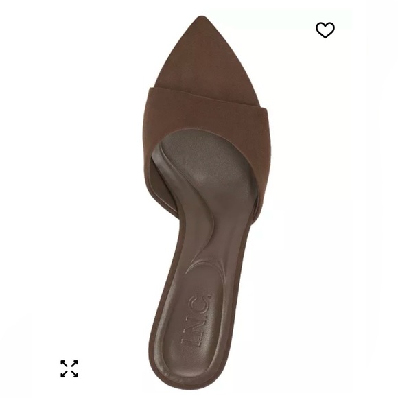 INC International Concepts Basaariaf 2 3/4” heel in Dark Roast Color size 6.5 - Picture 2 of 9